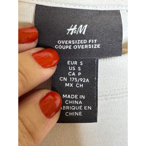 H&M Keith Haring t-shirt Size: Small Oversized, - Picture 4 of 5